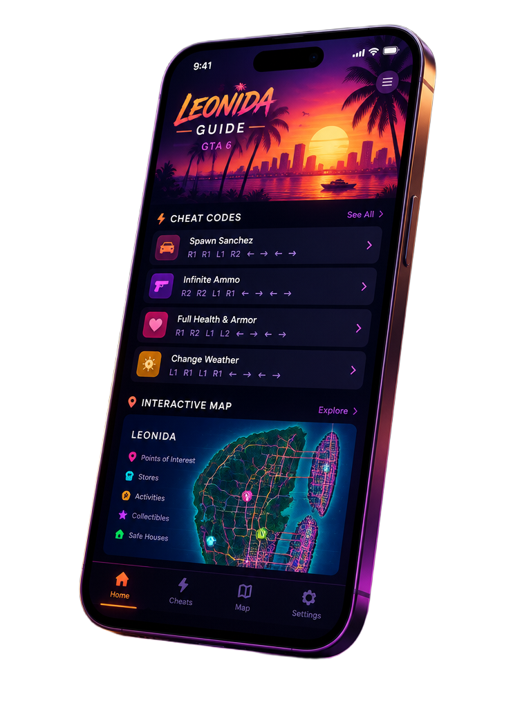 Leonida Guide — GTA 6 mobile app